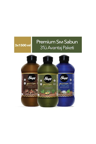 Sleepy Premium Serisi Sıvı Sabun 3 x 1500 ML