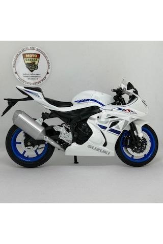 Suzuki Gsx-r 1:12 Diecast Motosiklet Model Lisanslı Metal Maket Koleksiyon Oyuncak