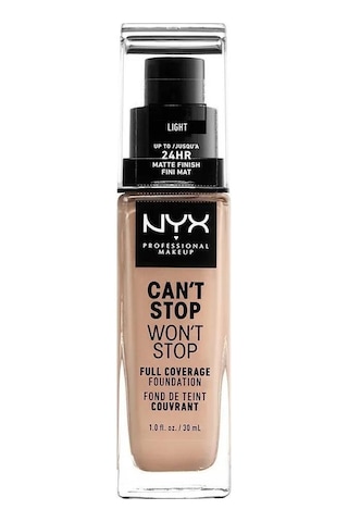 NYX Professional Makeup Can't Stop Won't Stop Full Coverage Foundation 05 Light