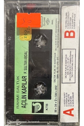 Plak Değildir Kaset Tir Rahmi Saltuk Açılın Kapılar Kaset