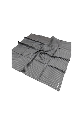 Armine İpek Eşarp 2025 Kış - 9210-03 Twill - Siyah
