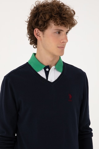 U.S. Polo Assn. Erkek Lacivert Basic Kazak 50288881-VR033