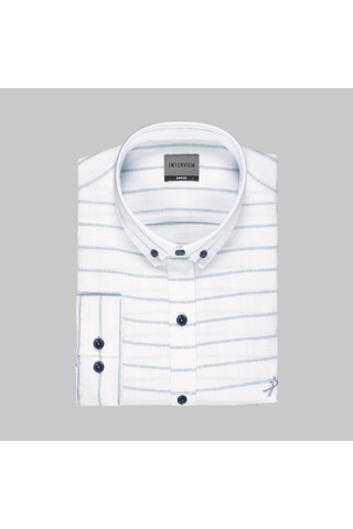 Sarar Goias Interview Slim Fit Erkek Gömlek 3174702 Mavi