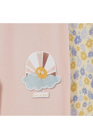 Çimpa Panolino 2'li Bebek Pantolonu 20774 Sarı - Somon