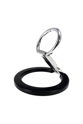 Zore Paris M1 Magnetik Ring Stand Telefon Tutucu Siyah