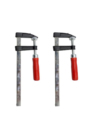 Yüksek Kalite F Tipi 2 Adet 350 Mm Mini Işkence Çelik Malzeme Mengene...