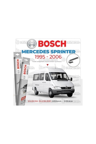 Mercedes Sprinter Muz Silecek Takımı 1995-2006 Bosch Aeroeco