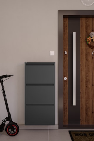 Ceha  3'lü Metal Ayakkabılık - Füme K.AYK-3 /AB7979 Gri