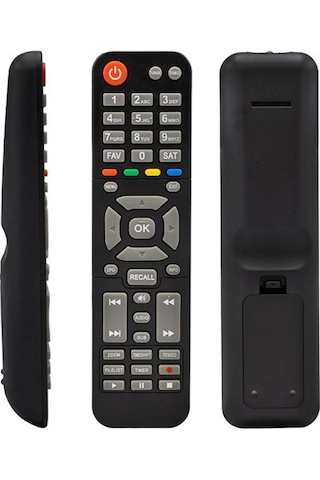 Rose Crystal Pro Hd - Rose Premium Mini Scart+hd / Technobox Twin / Foxstar Twin Hd Uydu Alıcı Kumandası