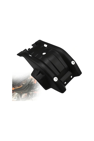 Dashanshop Ktm Motocross Siyah Yüksek Dayanımlı Kaymaz Plaka Kolay Montaj Pp Koruma