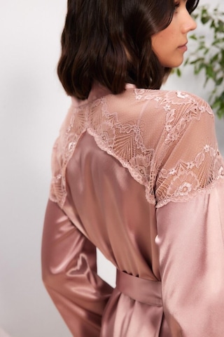 Pierre Cardin 6'lı Brandy Uzun Gecelik Sabahlık Set 6035 Brandy
