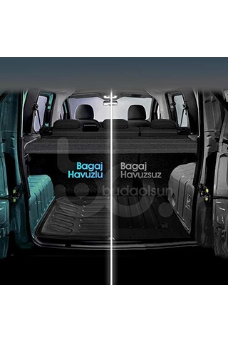 Emn Fiat Doblo 2008-2020 Özel Kesim Bagaj Havuzu