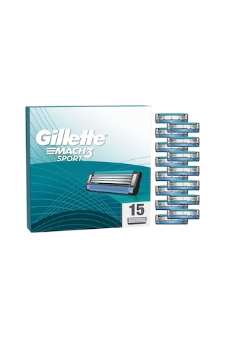 Gillette Mach3 Start Yedek Tıraş Bıçağı 15 Adet Sku: Smg8690010385628