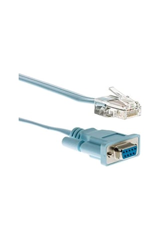 Cisco Kablo Db9 To Rj45 Konsol Bağlantı Kablosu Cisco Switch Router İçin Rj45 Erkek 9 Pin Dişi Konsol Kablosu Belirtilmemiş