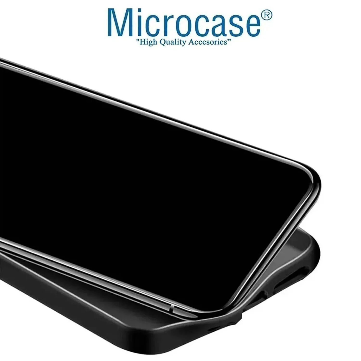Microcase Realme Gt3 / Gt Neo 5 Elektrocase Serisi Silikon Kılıf Al3340 Siyah