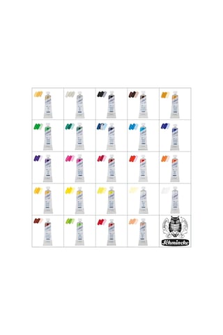 College Oil Yağlı Boya 35 Ml-set 24 Adet Çok Renkli