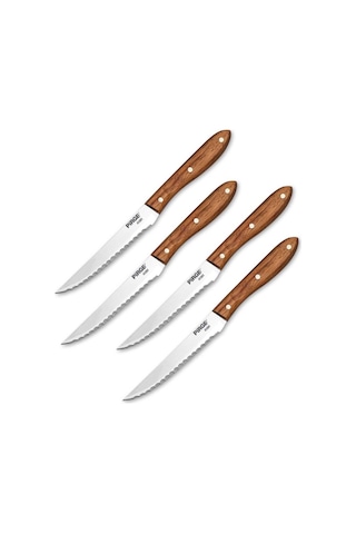 Pirge Steak Bıçağı Ahşap Aile Seti 4 Parça Pirge Steak Bıçağı Ahşap Aile Seti 4 Parça