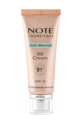 Note Cosmetics Cosmetique Anti-Blemish Akneye Yatkın Ciltler İçin BB Krem SPF15 03
