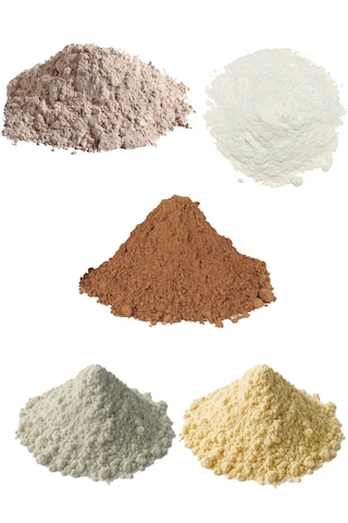 İpek Değirmen Karabuğday Keçiboynuzu Nohut Pirinç Sorgum Unu Glutensiz Un Set 5 x 1 KG