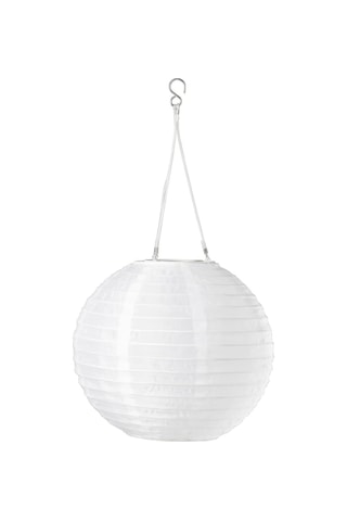 Ikea Solvınden Güneş Enerjili Led Sarkıt Lamba, 30 Cm, Beyaz Çok Renkli