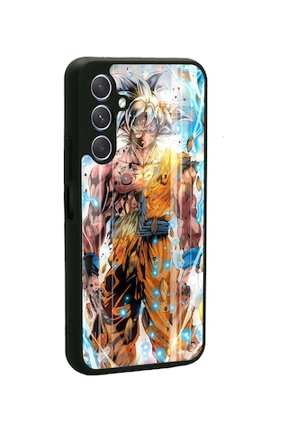 Samsung Uyumlu A54 Anime War Tasarımlı Glossy Telefon Kılıfı Çok Renkli