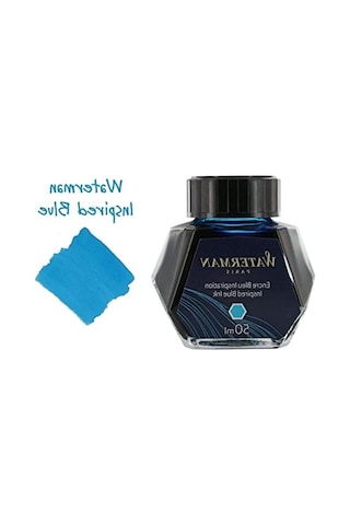 50 Ml Deniz Mavi Şişe Mürekkep 0 Blender