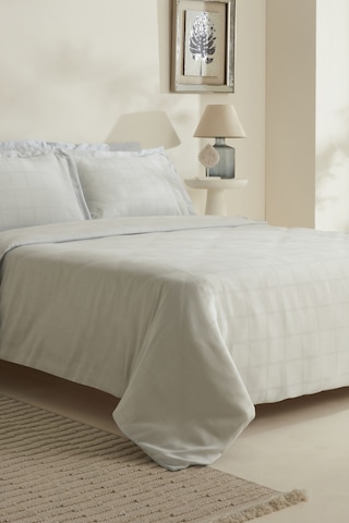 Karaca Home Royale Çift Kişilik Nevresim Takımı Açık Mavi Açik Mavi