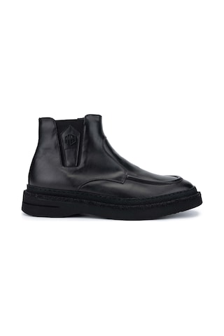 Mario Bruni Erkek Hakiki Deri Siyah Casual Bot 1024 14980 Erk Bot Sk24-25 Nero Siyah