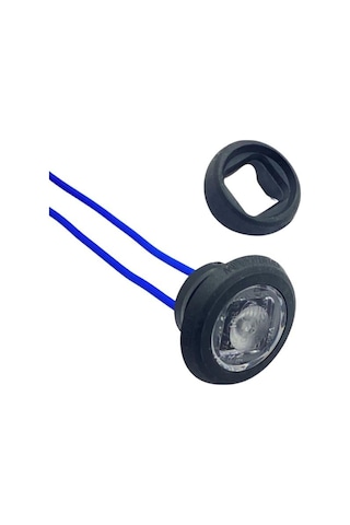 Frıstom 12v-24v Göz-ayna Altı-gündüz Sürüş Lambası Led Mavi Çap:20 Mm E9