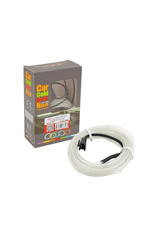 Powermaster Pm 6080 Neon Buz Mavi 5 Metre İp Aydınlatma 5 V Usb Adaptörlü