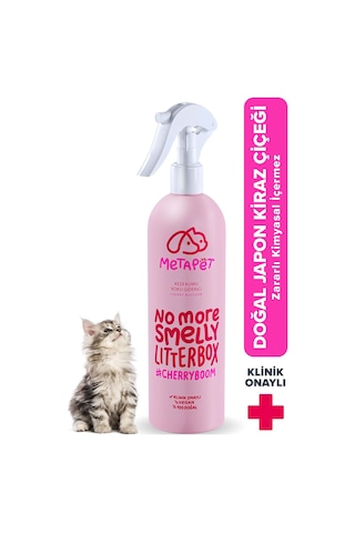 Metapet Doğal Kedi Kumu Tuvaleti Koku Giderici 400 ML