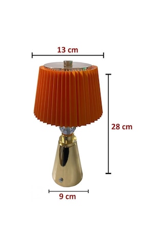 Eray Aydınlatma Tl283 Gold Dokunmatik Led Masa Lambası Sarı