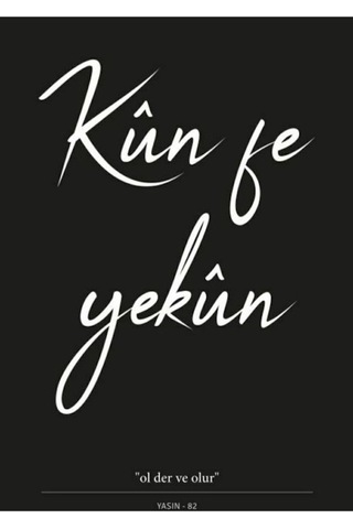 Ol Der Ve Olur Hediyelik Canvas Tablo Kanvas Duvar Dekarasyon Duvar Süsü Ölçü Seçmeyi Unutmayınız :