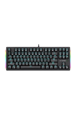 E-yooso K620 Mavi Switch Kablolu Mekanik Klavye