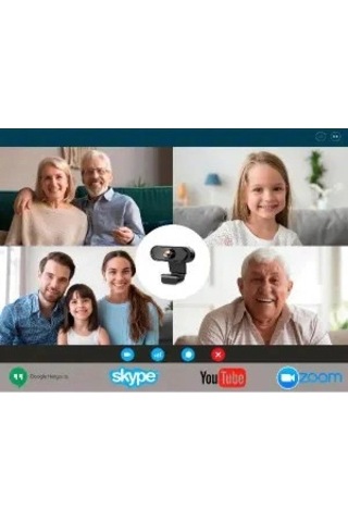 Webcam  1080p Hd Konferans Kamera Dahili Mikrofon Görüntülü Sohbet Yayın Kamerası Hd Video Ae