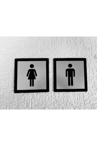 Modern Tasarım Wc Tabelası (449327005)