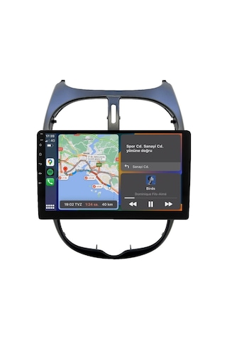 Peugeot 206 Android Multimedya Sistemi 2006-2011 Clarion 4/64