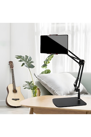 Masaüstü Ayaklı Ayarlanabilir Tablet Tutucu 360 Dönebilen, Çok Açılı Stand