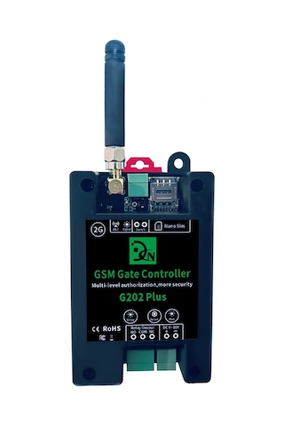 Gsm Kapı Kapısı Açıcı Uzaktan Açma/kapama Röle Anahtarı Siyah