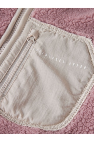 Name It Nknmattıa Sherpa Unisex Çocuk Ceket 13241683 Pembe