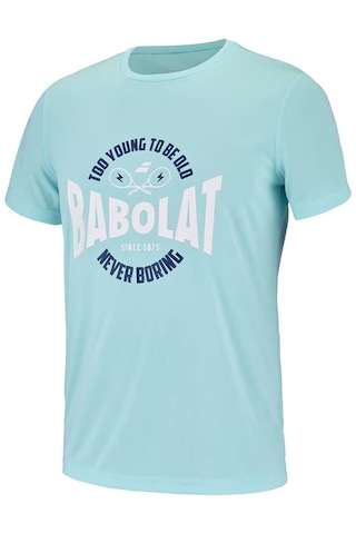 Babolat Exercıse Graphıc Tee Men Tişört Turkuaz
