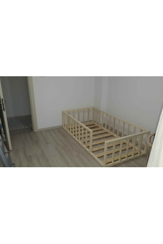 Köşk_Mobilya Montessori Doğal Ahşap Çocuk Yatak Ahşap Yatak Müşteri Memnuniyet