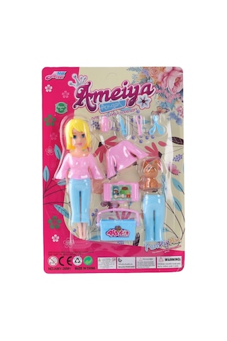 Amy-26m1 Kartelalı Bebek Seti 144 - Elwm-887987 1 Adet