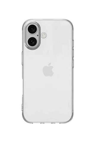 Apple iPhone Uyumlu 16 Plus Kılıf Lüx Şeffaf Silikon