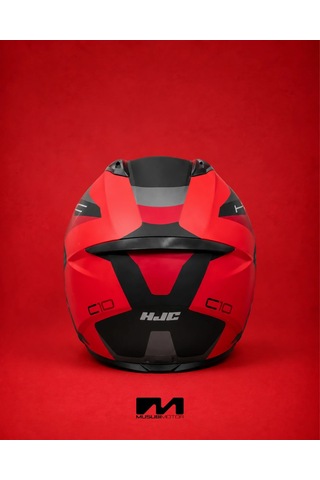 Hjc C10 Kask Tıns Mc1sf Kırmızı-siyah