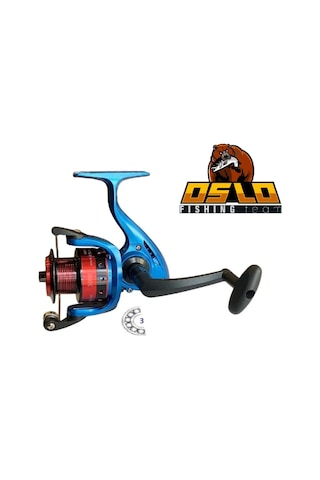3000 Metal Başlıklı 3 Bilyeli Model 13 Spin Olta Makinası