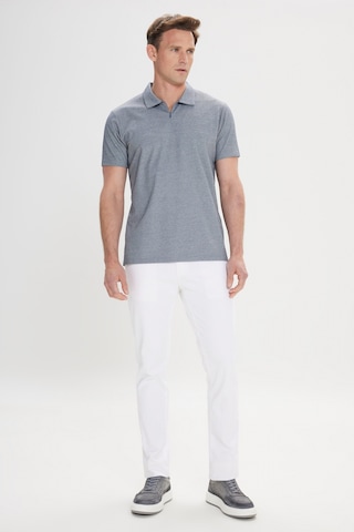 AC&Co / Altınyıldız Classics Erkek Lacı Slim Fit Dar Kesim Pamuklu Polo Yaka Tişört Lacı