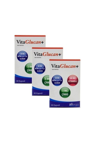 Vitaglucan Betaglucan 30 Kapsül 3 Adet