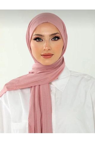 Gesshop Kadın Penya Şal Gül Kurusu - Pembe