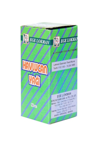 Ege Lokman Havlucan Yağı 50 ML